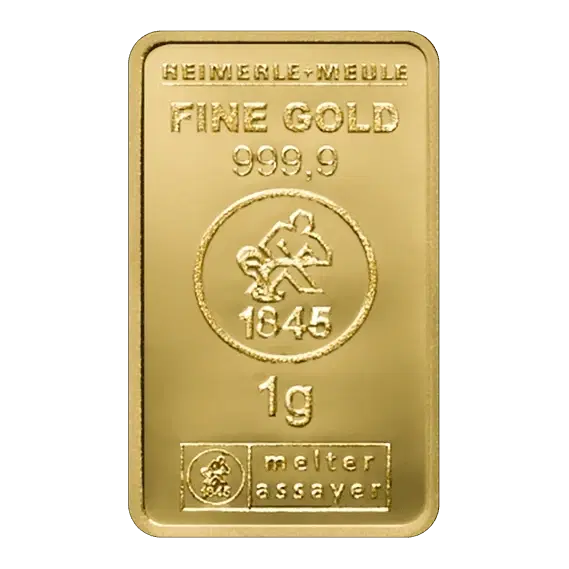 1 g Goldbarren